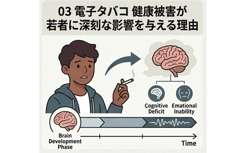 03 電子タバコ 健康被害が若者に深刻な影響を与える理由