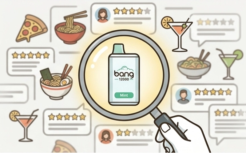 グルメ情報の混在から目的のBangレビューを特定する